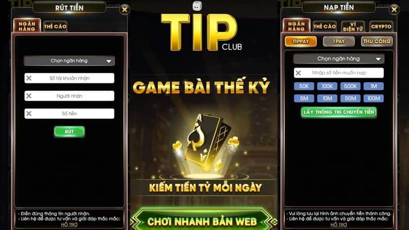 TipClub – Trang Chơi Game Bài Thế Kỷ Chính Thức Mới Nhất