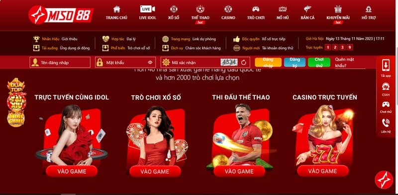 Giới Thiệu Miso88 - Nhà Cái Trực Tuyến Uy Tín Hàng Đầu